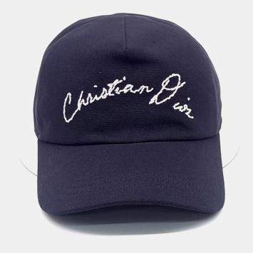 Pre Owned Dior Cotton Navy Homme cap