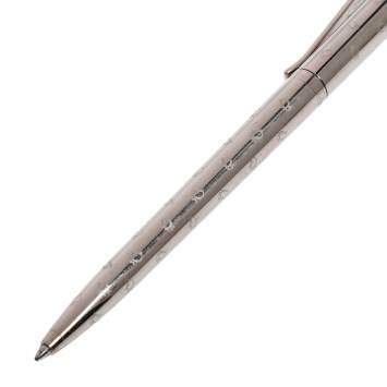 Pre Owned Dior Stainless Steel Stylo Ballpoint Pen