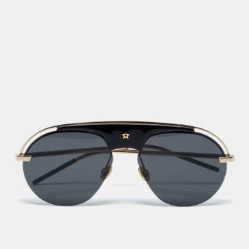 Pre Owned Dior Black 2M22k Diorevolution Avaitor Sunglasses