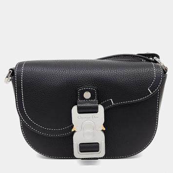 مملوكة مسبقًا Dior Multicolor Leather Dior Homme Saddle Mini Messenger Bag