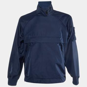 Dior Homme Navy Blue Synthetic Jumper S