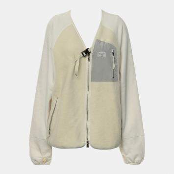 Pre Owned Dior Beige, Grey Cotton, Wool By Birkenstock CD 1947 Zipped Jacket