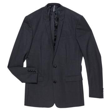 Pre Owned Dior Black Cashmere Coat Jacket S
