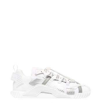 Pre Owned Dolce & Gabbana White NS1 Sneakers Size EU 44