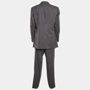 Emporio Armani Black Wool Josh Line Suit L Emporio Armani | TLC