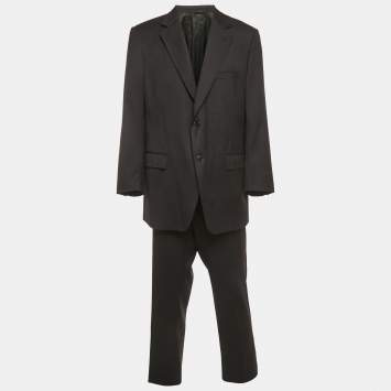Alexander McQueen Grey Wool Blazer and Pants Suit S