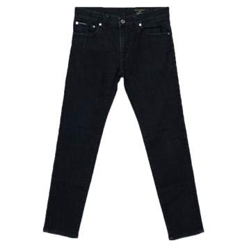 Pre Owned Dolce & Gabbana Dark Blue Denim Stretch Fit Comfort Jeans M 