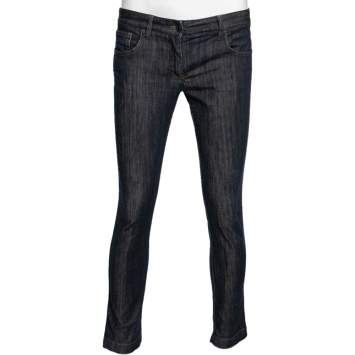 Pre Owned Dolce & Gabbana Blue Denim Jeans XS