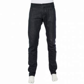 Pre Owned Dolce & Gabbana 14 Stretch Dark Blue Denim Jeans XXL