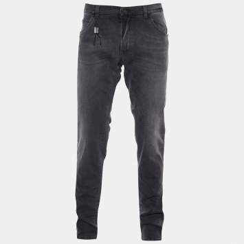 Pre Owned Dolce & Gabbana Charcoal Grey Denim 14 Jeans 3XL