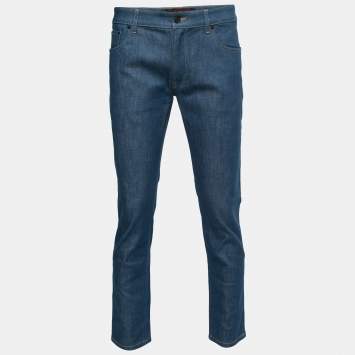 Pre Owned Dolce & Gabbana Blue Denim Stretch 14 Jeans XL Waist 36"