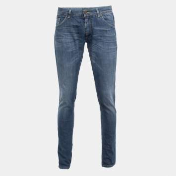 Pre Owned Dolce & Gabbana Blue Denim 14 Jeans Waist 33"