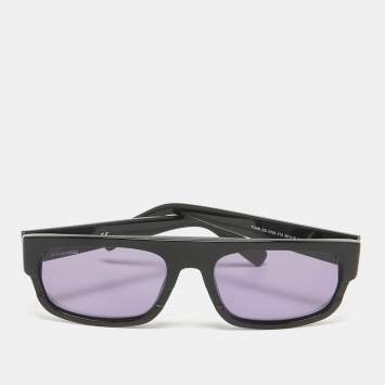Pre Owned Dsquared2 Black Tuur DQ Rectangle Sunglasses