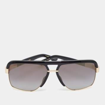 Pre Owned Dsquared2 Black Gradient D2 0084/S Square Sunglasses