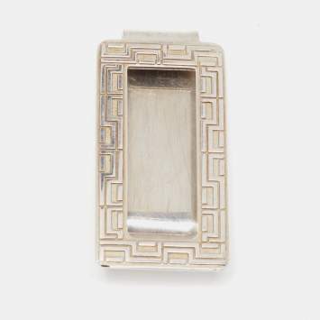 Pre Owned  Dunhill Silver Metal Money Clip