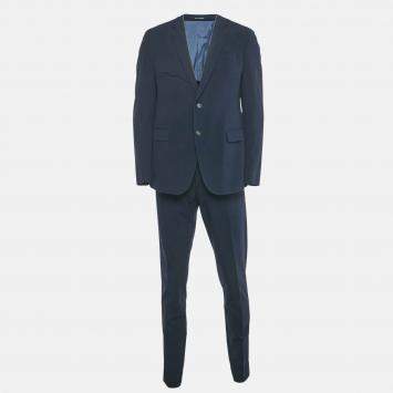 極美品 ARMANI JOSH LINE ニット テーラードジャケット ブラック 極美品 ARMANI JOSH LINE ニット テーラードジャケット ブラック