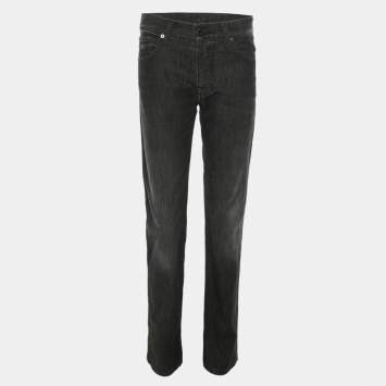 Pre Owned Emporio Armani Black Stretch Denim Jude Sexy Fit Jeans S