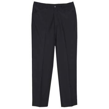 Pre Owned Emporio Armani Black Wool Blend Trousers S