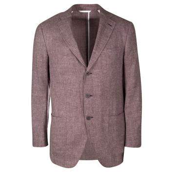 Pre Owned Ermenegildo Zegna Marled Cashmere Blend Blazer L