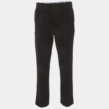 Pre Owned Etro Black Corduroy Trousers XL