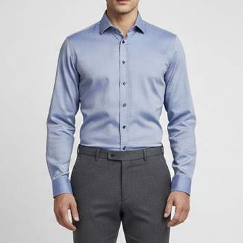 Pre Owned Etro Lilac Sateen Long Sleeve T-Shirt L