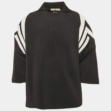 مملوكة مسبقًا Fear of God x Adidas Black Athletics Goalie Jersey T-Shirt XS