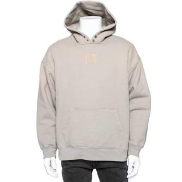 Pre Owned Fear of God Seventh Collection Beige Cotton FG Vintage Hoodie M