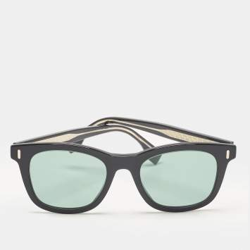 Pre Owned Fendi Black FF M0040/S Wayfarer Sunglasses
