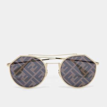 Pre Owned Fendi Brown FF M0021/S Sunglasses