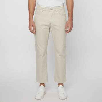 Pre Owned Fendi Beige Denim Regular Fit Selleria Jeans XS/Waist 33"