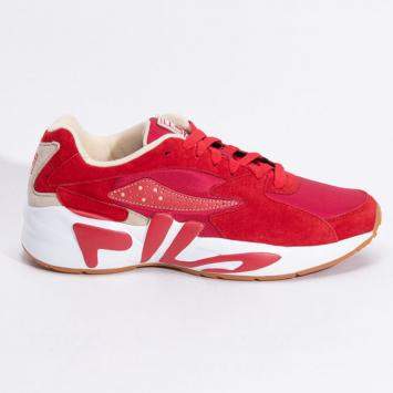 Pre Owned Fila Red Mindblower Red Sneakers Size 42 (Available for UAE Customers Only)
