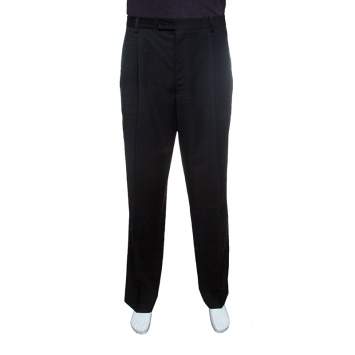 Pre Owned Givenchy Black Tailored Trousers 3XL