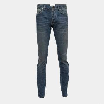 Pre Owned Givenchy Blue Denim Jeans M Waist 34"