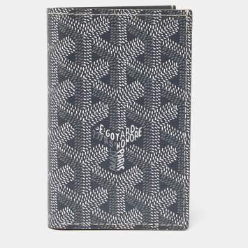 Goyard Grey Goyardine Coated Canvas Saint Pierre Bifold Card Holder