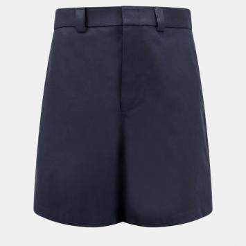 Gucci Blue Cotton Bermuda Shorts IT 48