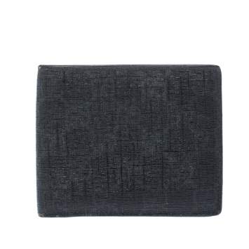 Pre Owned  Gucci Black GG Supreme Canvas Bifold Wallet