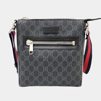 Pre Owned Gucci GG Supreme Messenger Bag Small (523599)
