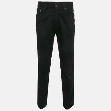 مملوكة مسبقًا Gucci Vintage Black Denim Jeans M Waist 33"