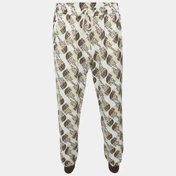 Gucci x The North Face Logo Trim Jersey Track Pants M
