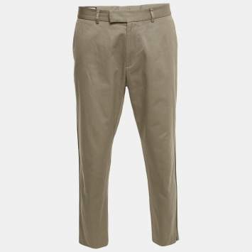 Gucci Beige Gabardine Trousers XL