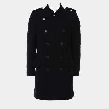 مملوكة مسبقًا معطف غوتشي مزدوج الصدر