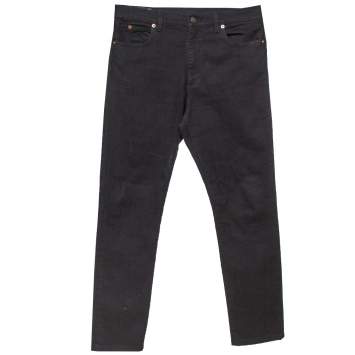 Pre Owned Gucci Black Denim Skinny Fit Jeans M