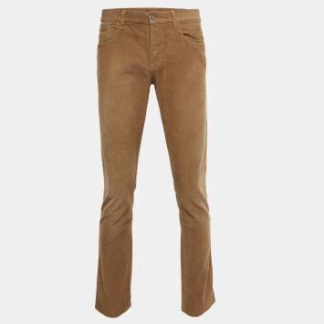 Gucci Brown Corduroy Skinny Pants L 