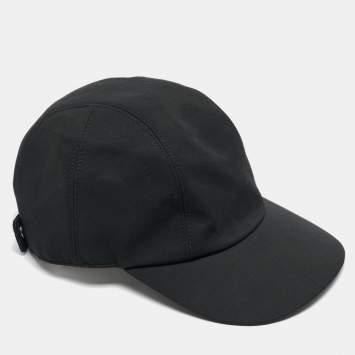 Hermes Navy Blue Printed Nylon Reversible Roger Cap M Hermes Hermes Navy Blue Printed Nylon Reversible Roger Cap M Hermes