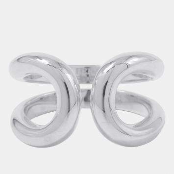مملوكة مسبقًا Hermes Lima Ring Silver 925 EU 54