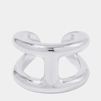 Pre Owned خاتم هيرمس أوزموز �مقاس كبير جدا/56/#16 فضة 925