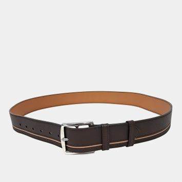 مملوكة مسبقًا Hermès Brown Leather Belt (L)