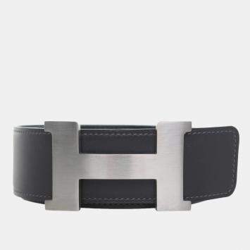 Pre Owned Hermes Reversible H Buckle Belt 45