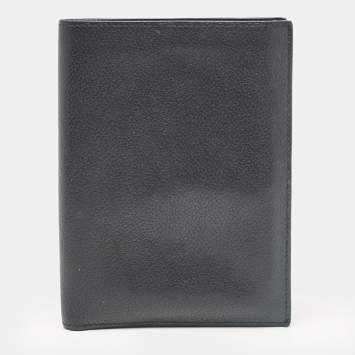 Pre Owned Hermes Noir Evercolor Leather Bifold Wallet