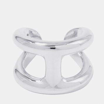 Pre Owned Hermes Osmoz Ring Size Gm/53/#13 Sv925